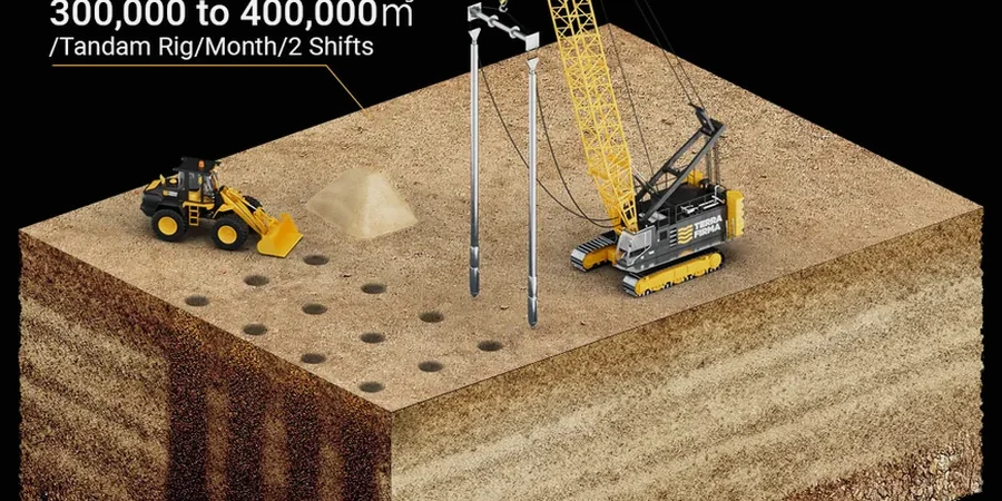 Vibrocompaction Design in Barrie: Granular Soil Densification